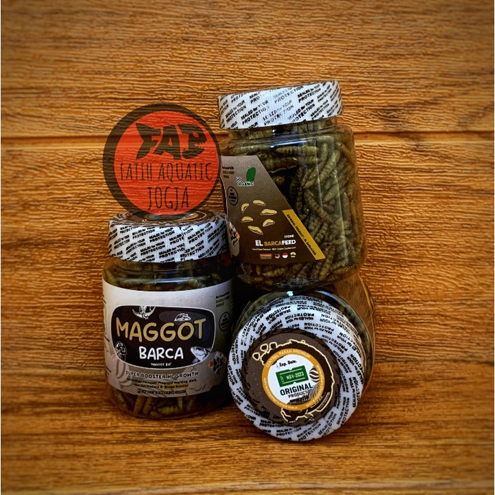Pakan Ikan Predator MAGGOT BARCA [SUPER GROWTH++] BUNGA BOOSTER EL BARCA - ELBARCA Feed Store