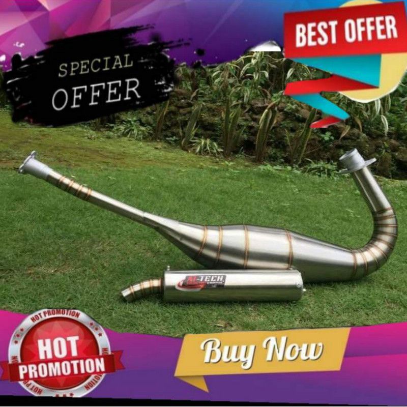 KNALPOT AITECH RACING PNP NINJA R.RR.SS SUARA GARING CRING MURAH (COD)