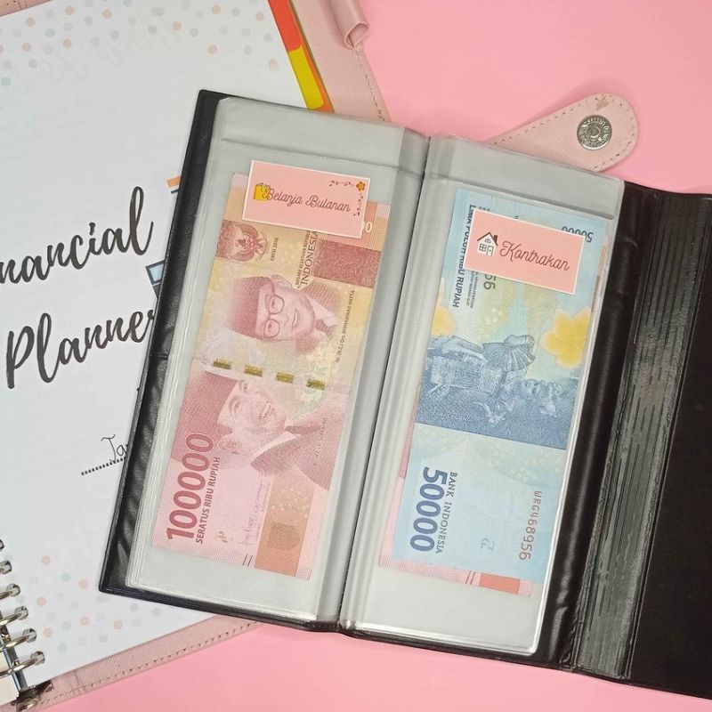 Wallet Organizer/Dompet Budgeting/Dompet Pintar/Dompet Disiplin Keuangan