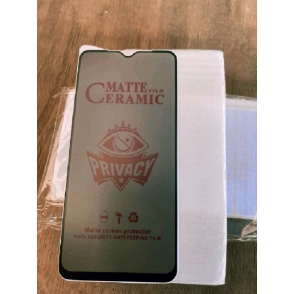 CERAMIC MATTE SPY / PRIVASI 100D IPHONE XR, IPHONE XS MAX, IPHONE 6, IPHONE 13 PRO