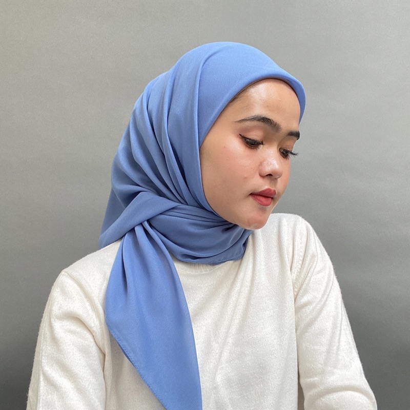 RAABIHA | Nura Hijab Square | Kerudung Anti Letoy | Pollycotton Premium