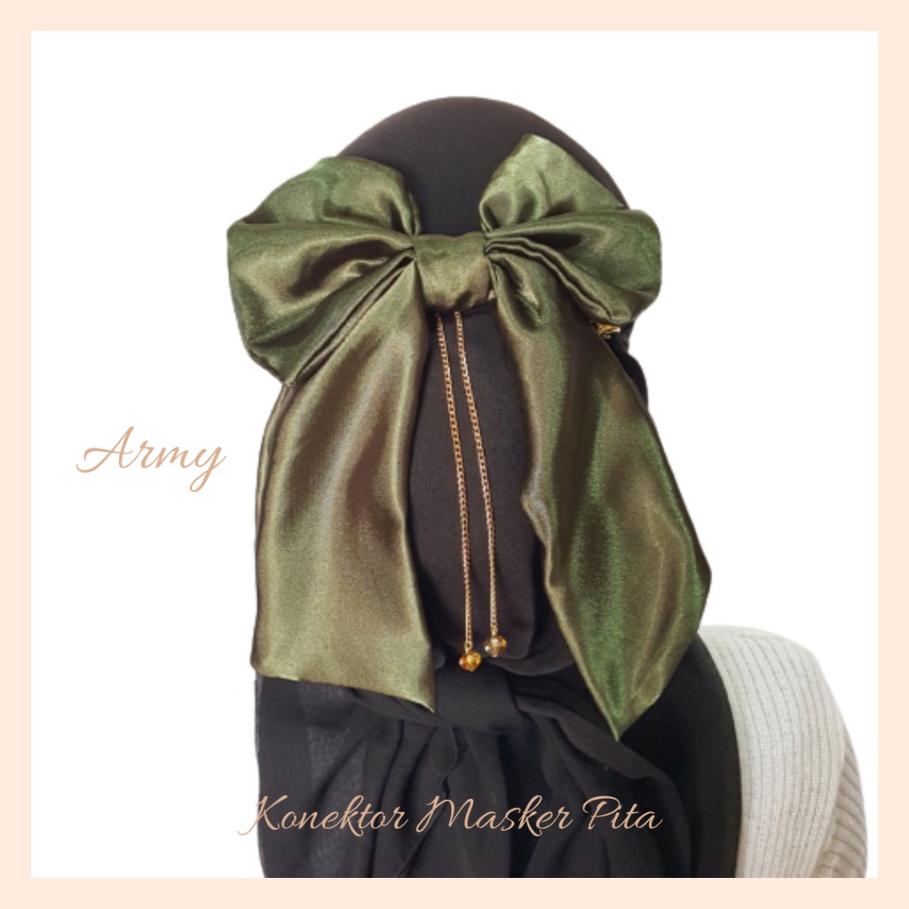 Konektor Masker Pita - Strap Masker - Pengait Masker - Aksesoris Hijab Wanita - C001