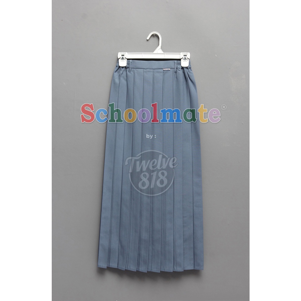 Schoolmate - Rok SMA Perempuan Panjang Seragam Sekolah SMA Rempel Panjang