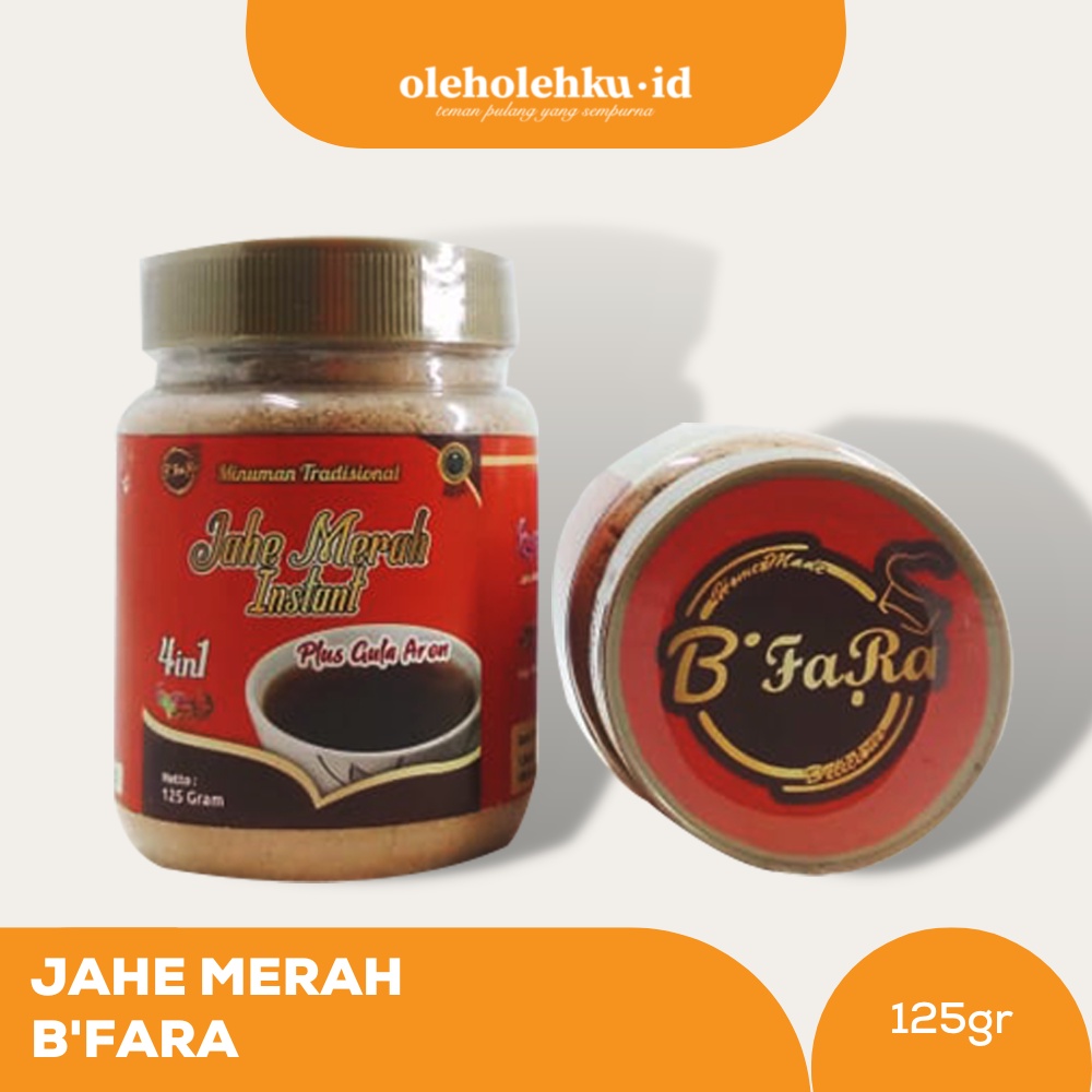 

Jahe Merah Gula Aren BFARA