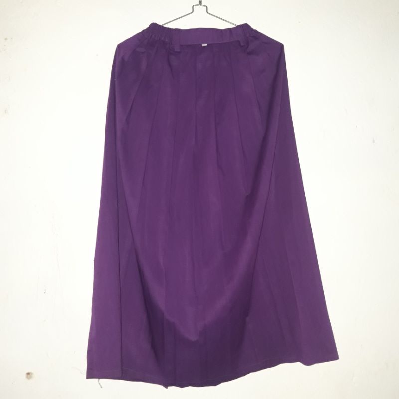 rok ungu seragam sekolah panjang SD kls 5-6 pl