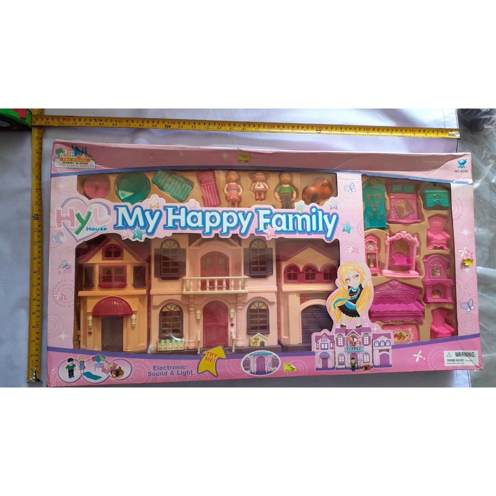 MY HAPPY FAMILY 4615 MAINAN ANAK TOYS BARBIE WANITA