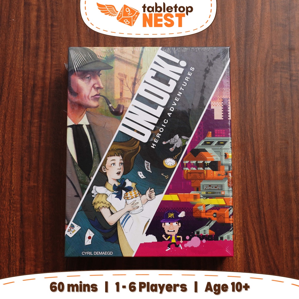 Unlock Heroic Adventures Board Game