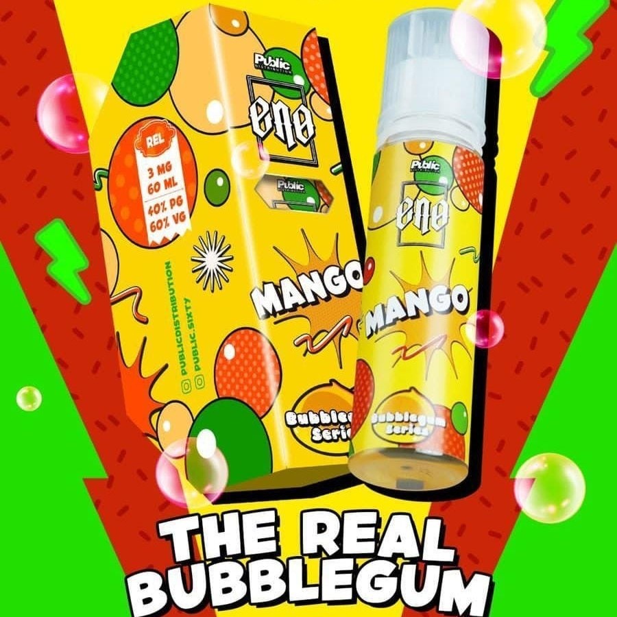 ENO Mango Bubblegum Series 60ML by Public Distribution