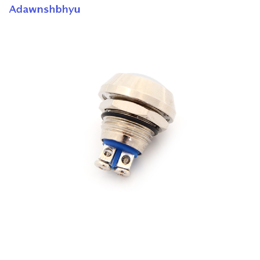 Adhyu Hot Sale Domed Waterproof Metal 12mm Momentary Push Button Switch ID