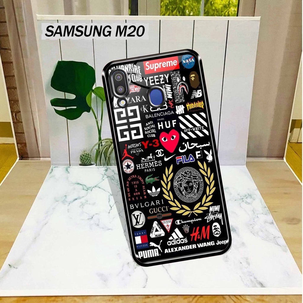 Case Hp Samsung M20 - Case Samsung M20 Terbaru Sukses Case - Case Kaca M20 - Soft Case Samsung M20 - Sofkes Hp - Sarung Hp - Samsung M20 - Case Keren - Case Mewah - Case Kilau - Hard Case Samsung - [ SM-4 ] -