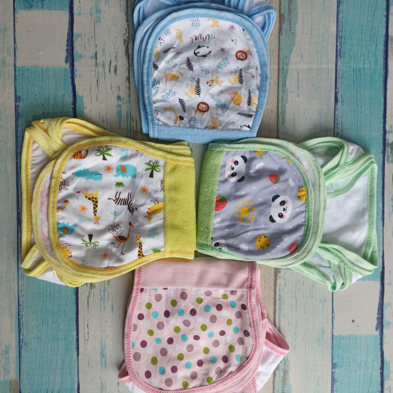 1 Lusin Popok Kain Bayi Baru Lahir Cotton Doble Handuk