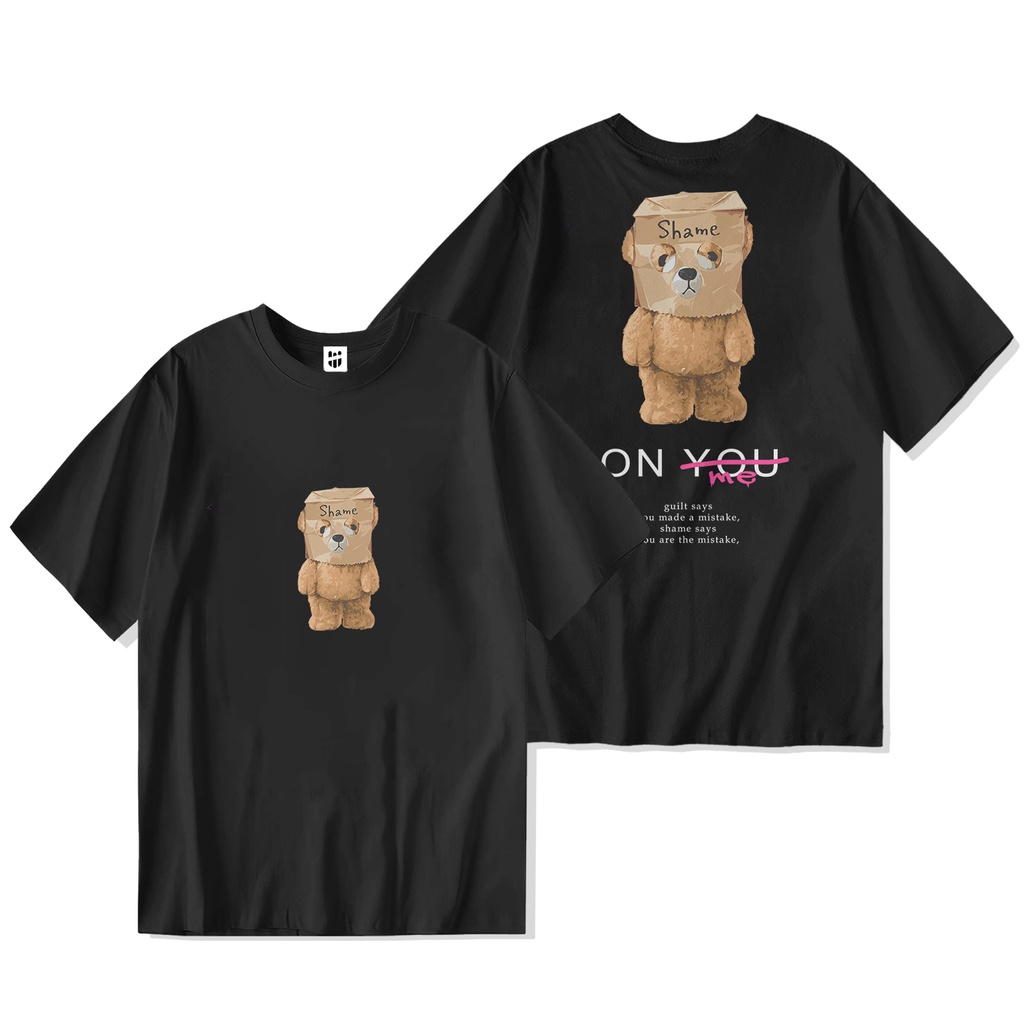 [COD] KAOS T-Shirt Tedy Bear / Kaos Bear / Kaos Beruang Terbaru / Kaos Motif Beruang / Kaos Viral / 