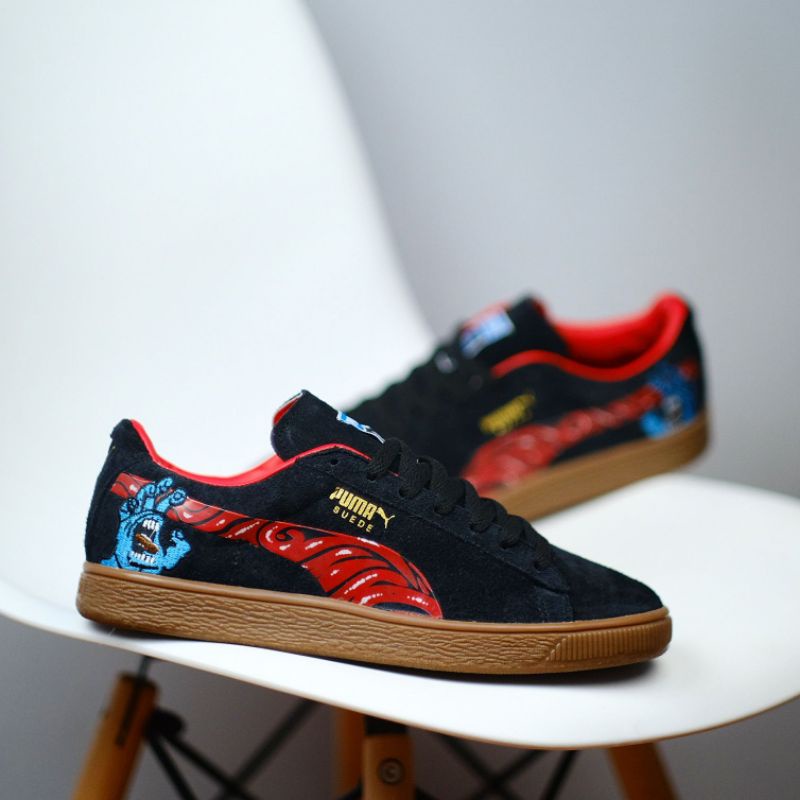Sepatu PM Suede X Santa Cruz Original OEM Sneakers Pria