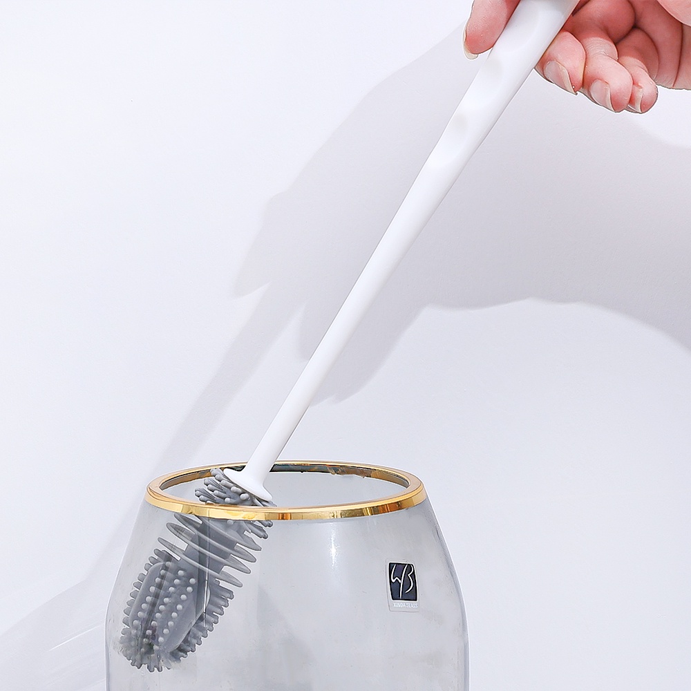 Reusable Silicone Cup Brush Alat Pembersih Dapur/Gagang Panjang Minuman Wineglass Bottle Glass Cup Washing Cleaning Sponge Brushes