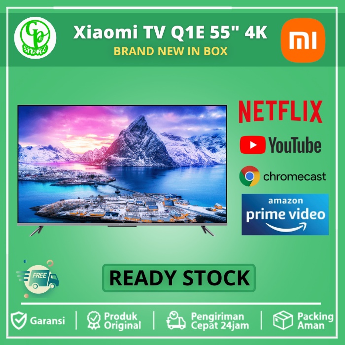 Xiaomi Mi TV Q1E 55 Inch QLED 4K Ultra HD Android TV
