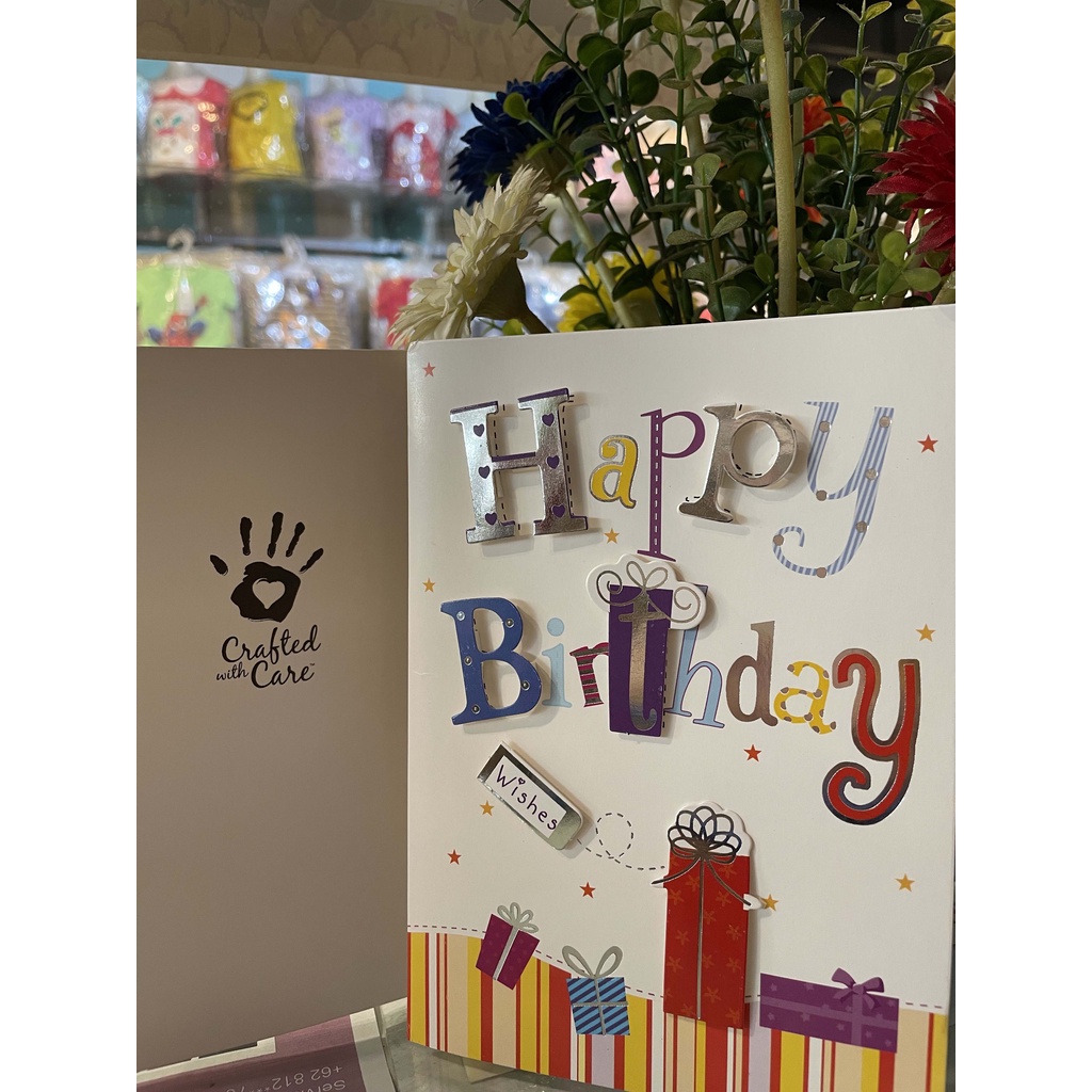 

Greeting Cards Pop Out Kartu Ucapan Timbul