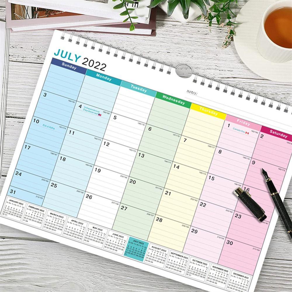 Nanas 2023kalender Hadiah Tahun Baru Home Daily Planr 2023yo Koil Ganda Jadwal Hitung Mundur 18bulan