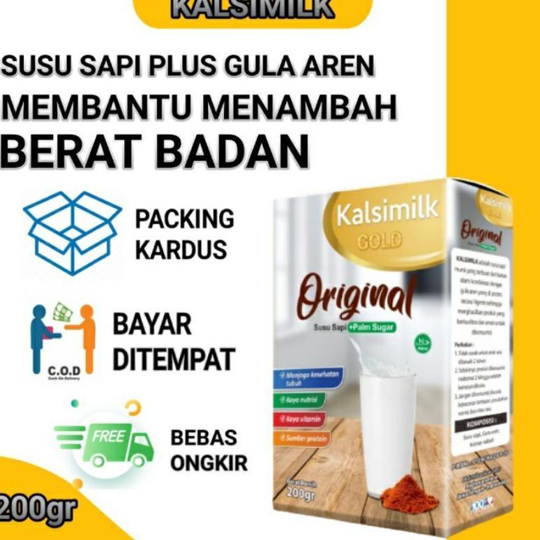 

㊰ Kalsimilk Gold Susu Gemuk Penggemuk Original ㅼ