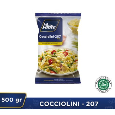 

LA FONTE PASTA COCCIOLINI KEMASAN 450GR