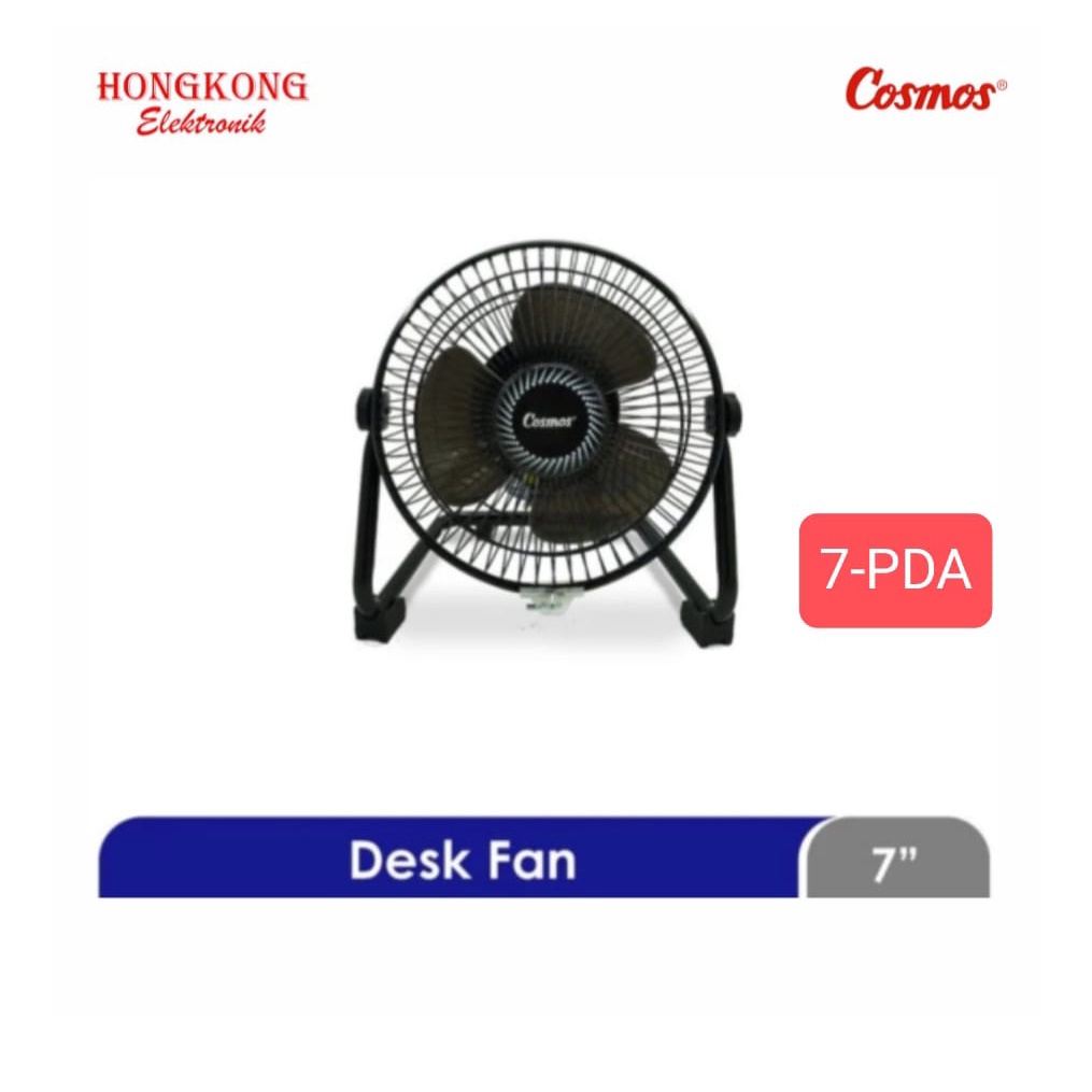 Cosmos Kipas Angin Meja Desk Fan 7 inch 7" 7 PDA - 7PDA Besi