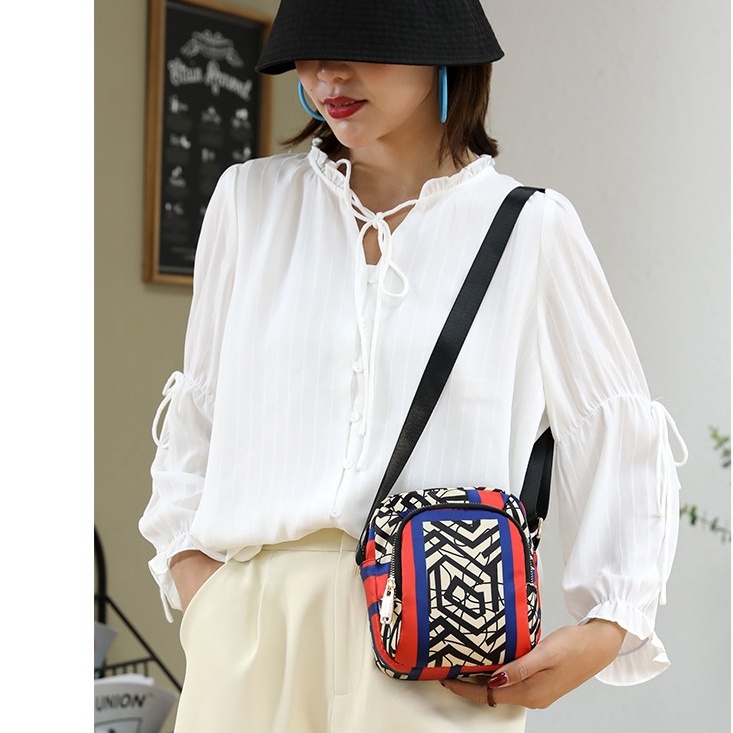 TAS SELEMPANG WANITA KOREA TA722R1 SLING BAG ANTI AIR MERAH SAPATA REMAJA PREMIUM KEKINIAN FASHION BRANDED  IMPORT BATAM  SIMPLE LUCU KECIL CEWEK MURAH