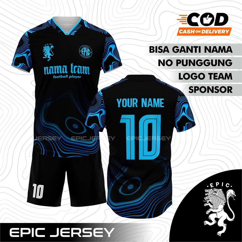 Jersey futsal setelan fullprinting jersey bola printing jersey volli jersey badminton jersey tenis m