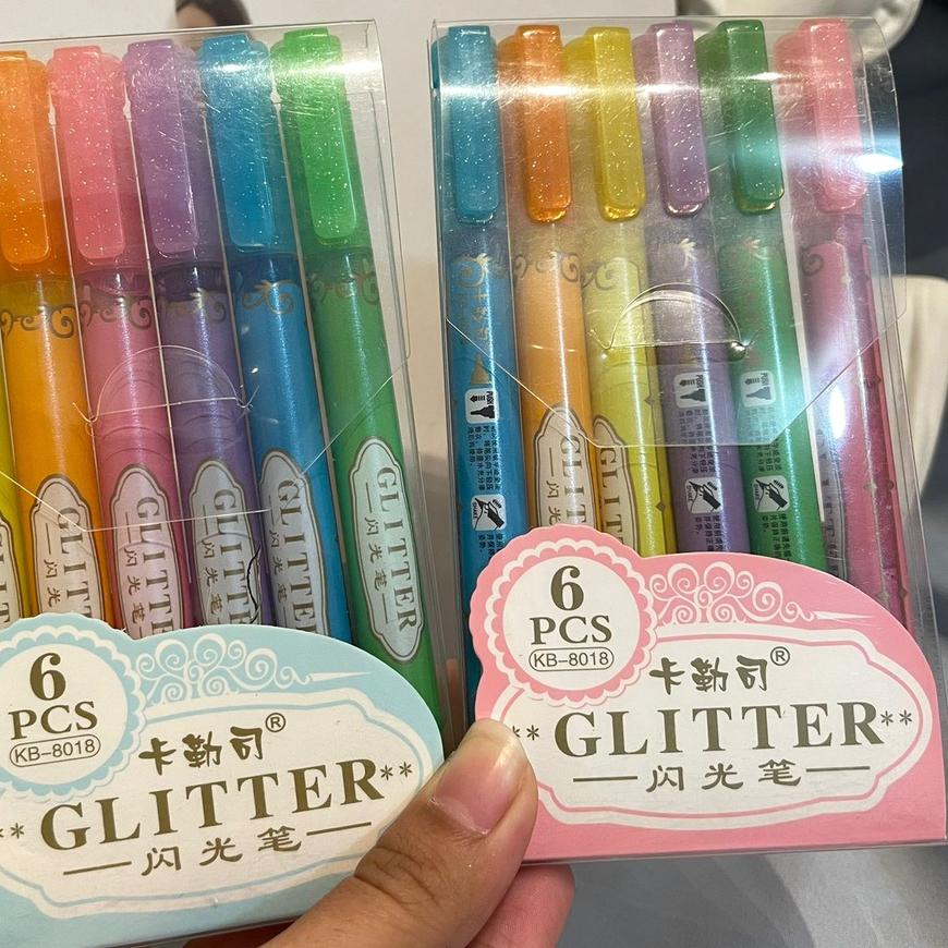 

Oke Price STABILO GLITTER WARNA TERANG 1 SET ISI 6 PIECE SPECIAL LIMITED EDITION SPIDOL GLITER UNIK ENAM WARNA EDISI KHUSUS STATIONARY SEKOLAH DAN KANTOR TERLENGKAP BISA DAN GROSIR''