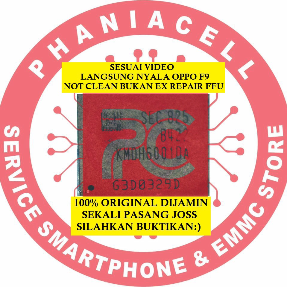 EMMC OPPO F7 F9 F11 BGA 254 RAM4GB KMDH6001DA-B422 64GB TESTED