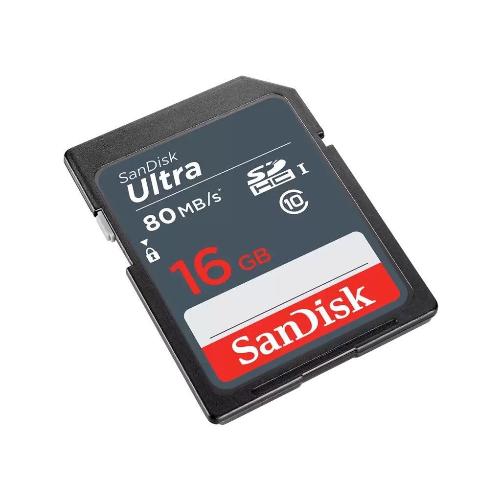 SD Card SanDisk Ultra SDHC 16GB 80MB/s (SDSDUNS-016G-GN3IN)