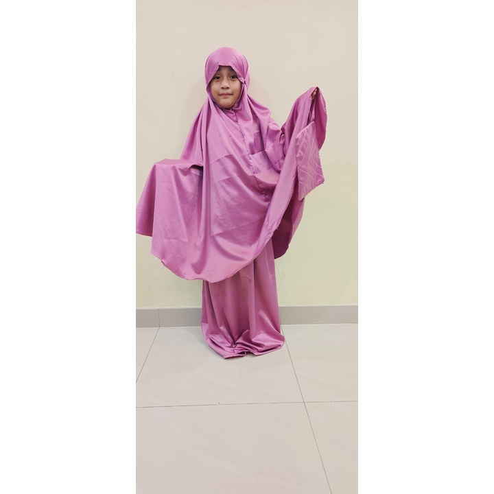 Mukena Armani Anak Polos //TK//SD//SMP Terbaru
