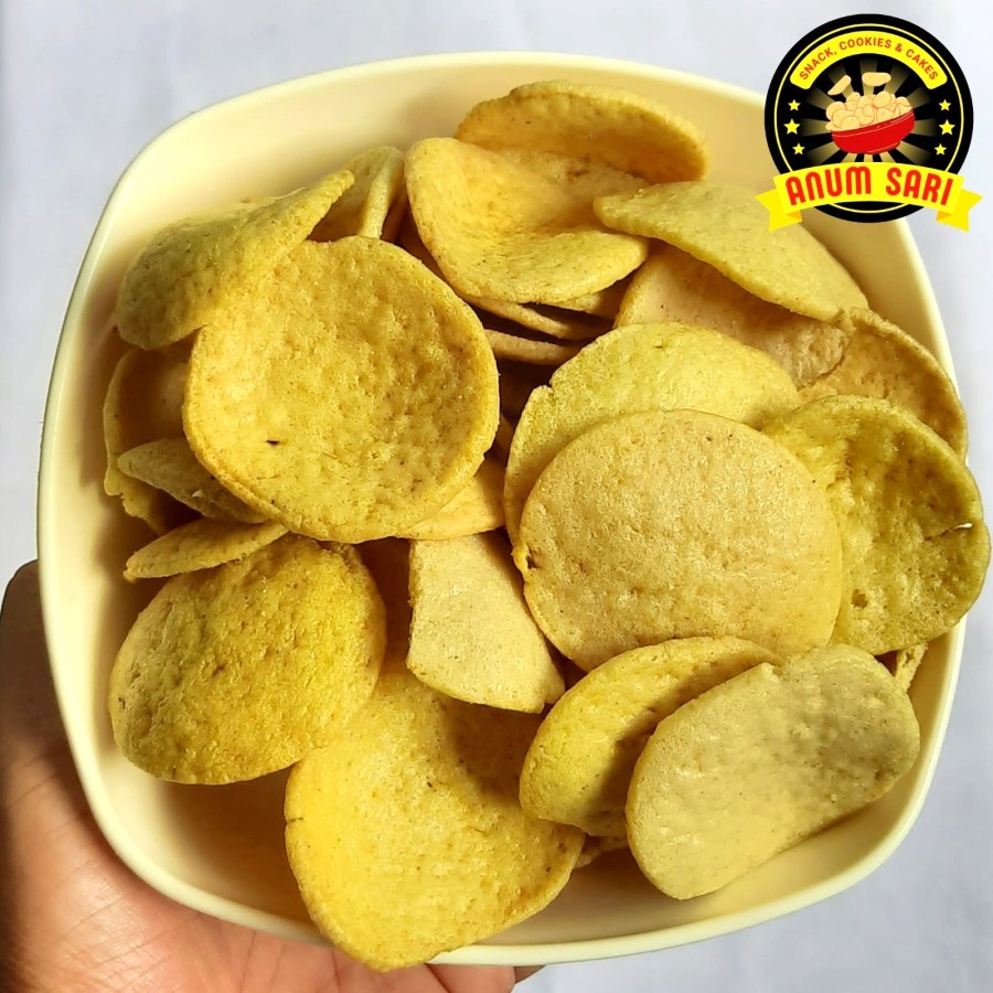 

Kerupuk Jengkol Aroma Gurih Renyah 250 Gram - Anum Sari