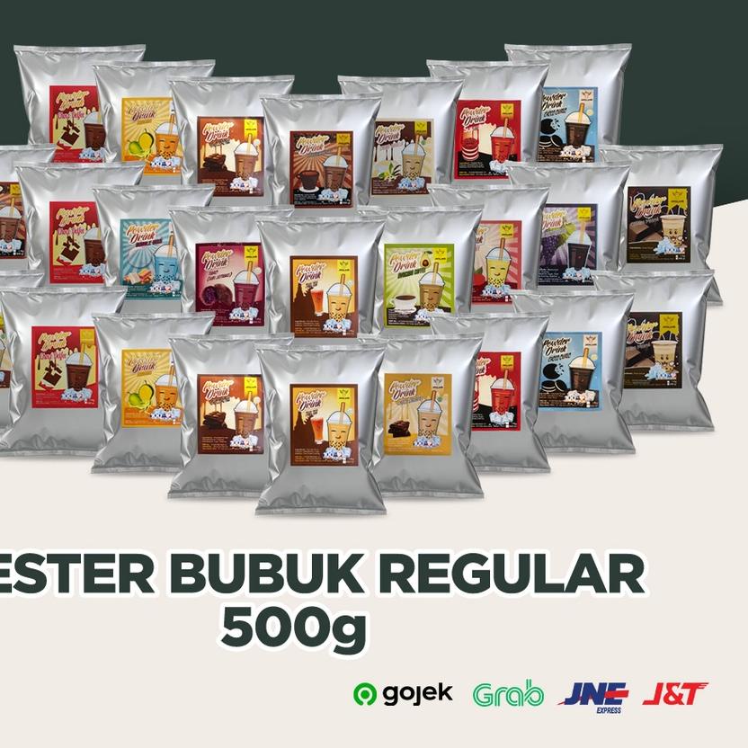 

READY ✅Bubuk minuman bubble drink murah berkualitas Javaland TESTER 500g|SQ6