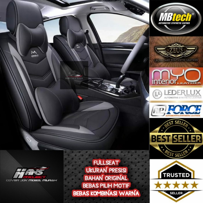 Cushion Sarung Jok Mobil Force City Sedan 2022, City Hatchback