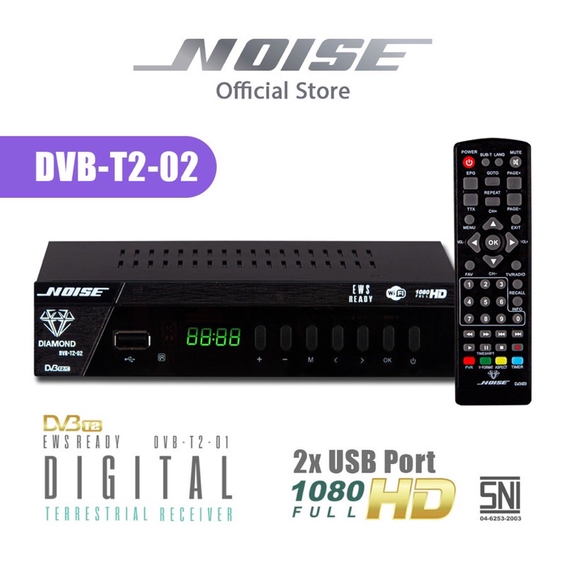 STB / SET TOP BOX NOISE DIAMOND DVB-T2-02 Khusus Pembelian 1 Dus/Koli