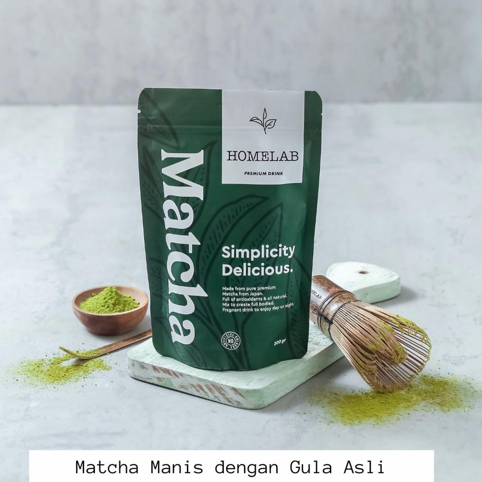 

nwm16 Homelab Bubuk Minuman Matcha Premium / Greentea Matcha Powder - 200 Gr ,.,.,.,.,.,