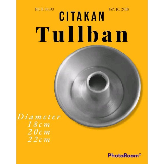 Loyang Tulbann press/Loyang Bolu Bima