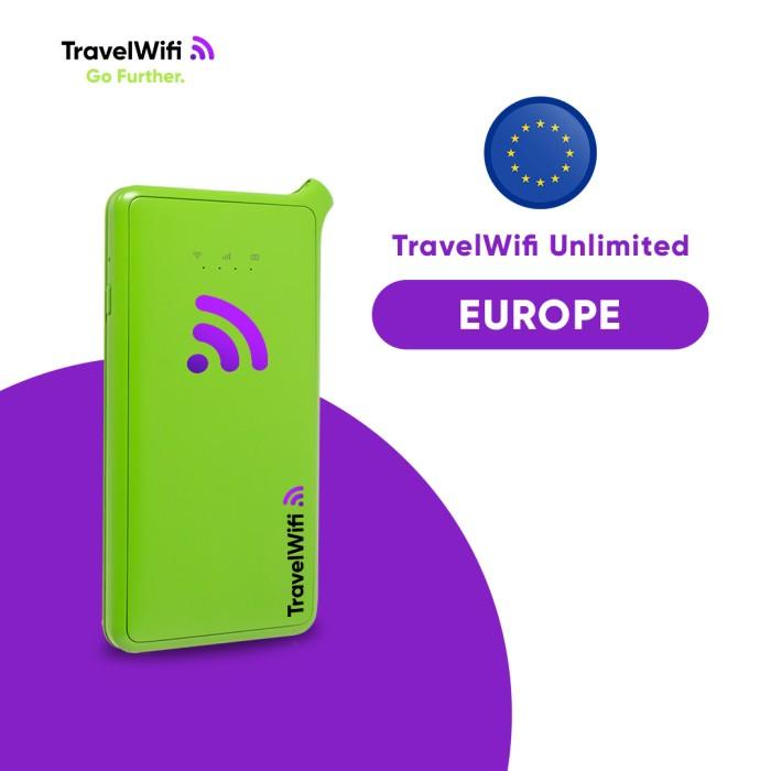 Travel Wifi Europe Unlimited Sewa Wifi Eropa
