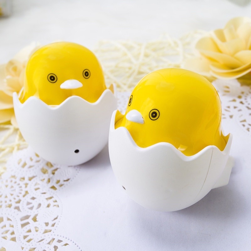 Lampu Tidur LED Telur Ayam Sensor Cahaya Dekorasi Kamar Night Light Lamp Chicken Egg Bebek Duck Unik Promo Sen