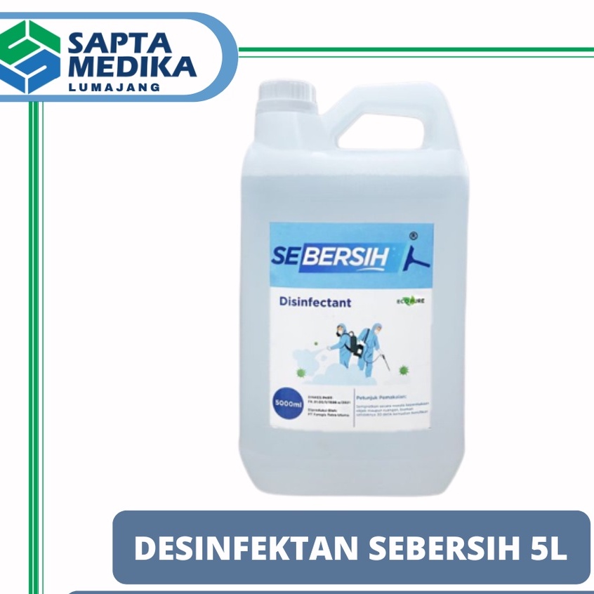 Disinfectant Antiseptik Cairan Disinfektan SEBERSIH - 4 L/5 L