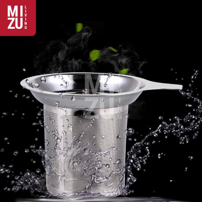 

[BISA COD] TEA Strainer Saringan Teh Kopi Penyeduh Stainless Steel Metal Filter