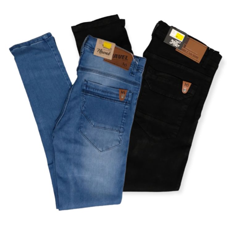 CELANA JEANS PANJANG PRIA PENSIL ORIGINAL BY NAVEL DENIM