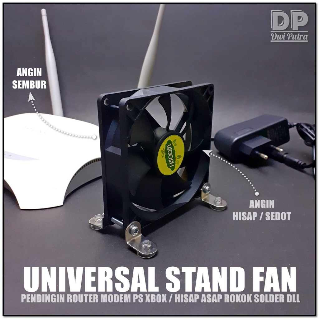 STAND FAN UNIVERSAL PENDINGIN STB ROUTER MODEM PS3 XBOX // KIPAS ANGIN MINI COOLER FAN SATE // GIM GAME CONSOLE // STB TV MONITOR // ROUTER INDIHOME PLAYMEDIA MNC