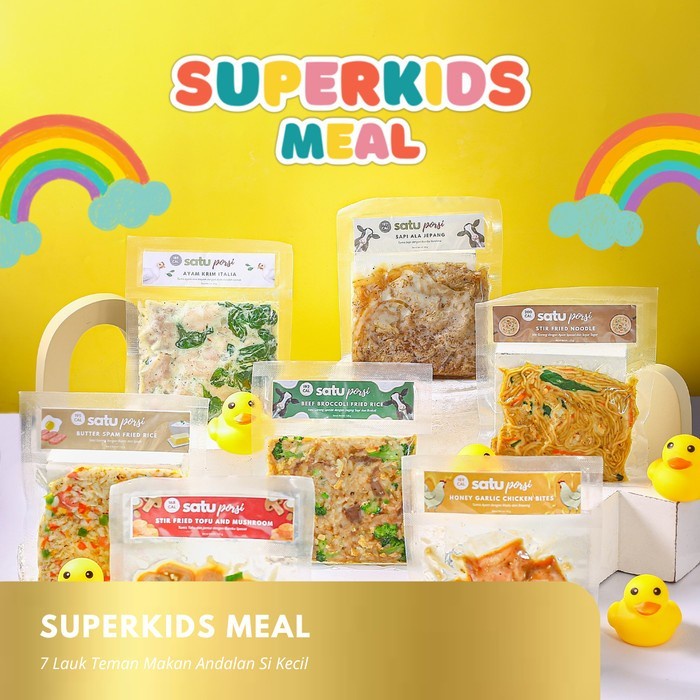 

⭐BISA COD⭐ Satu Porsi SUPERKIDS MEAL