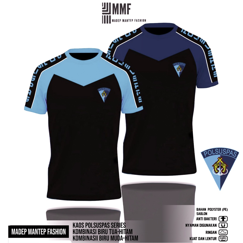 Kaos Polsuspas Terbaru Kaos Kombinasi POLSUSPAS Kaos Dalam Polisi Lapas Polsuspas Baju Kaos Polsuspa