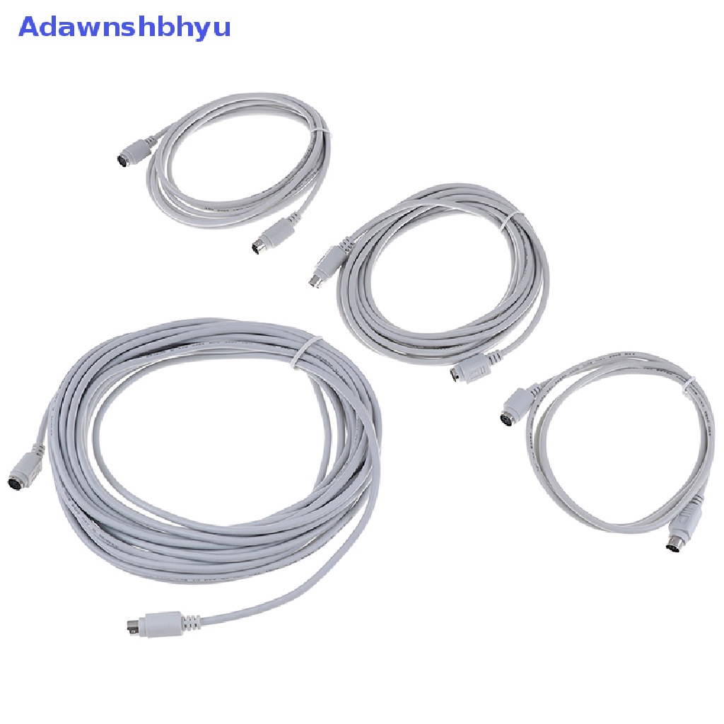 Adhyu Ps2 mini din 6pin female-male 1.5m 5m 10m mouse keyboard extension line Kabel ID