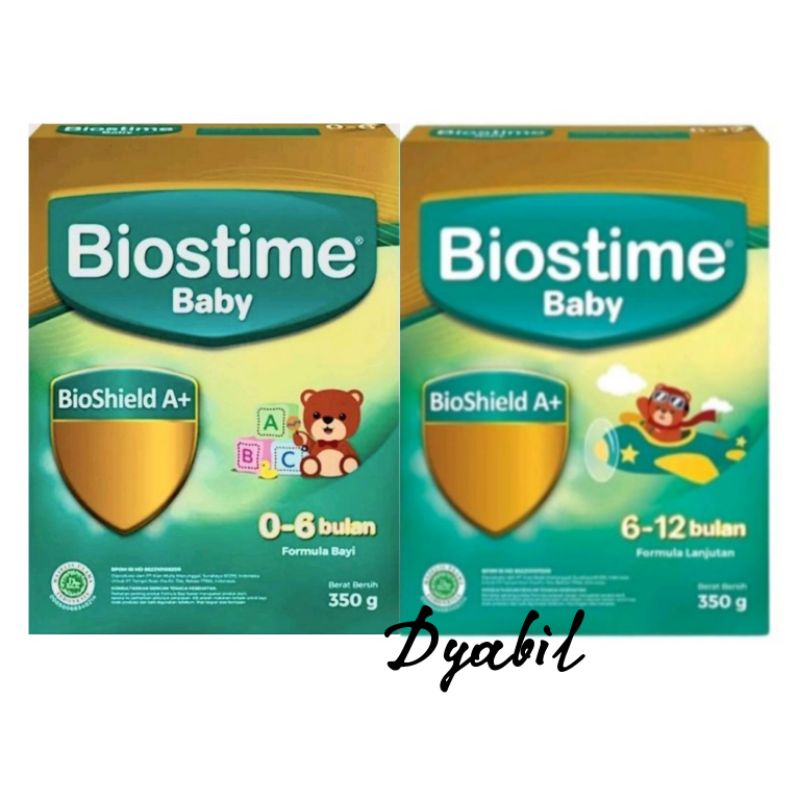 PROMO!! BIOSTIME 0 6 BULAN 6 12 BULAN 350 GR SUSU FORMULA