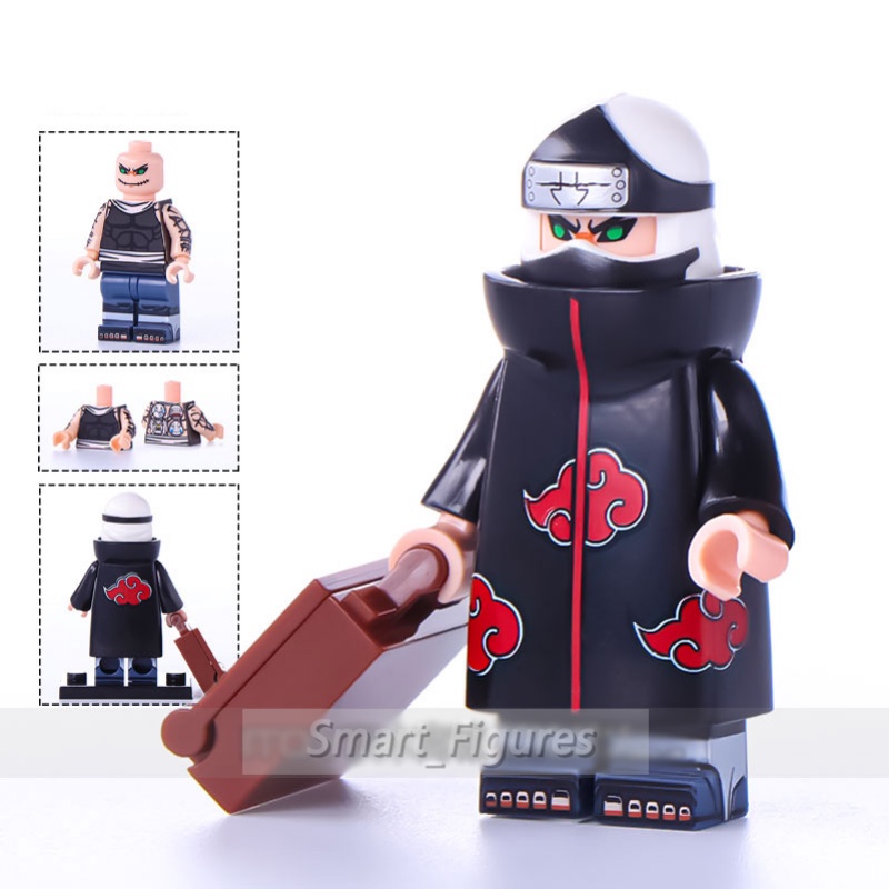 Hiruko Minifigures Naruto Sasori Akatsuki Nagato Pein Konan Deidara Yahiko Mainan Hadiah Figure Mini K2111