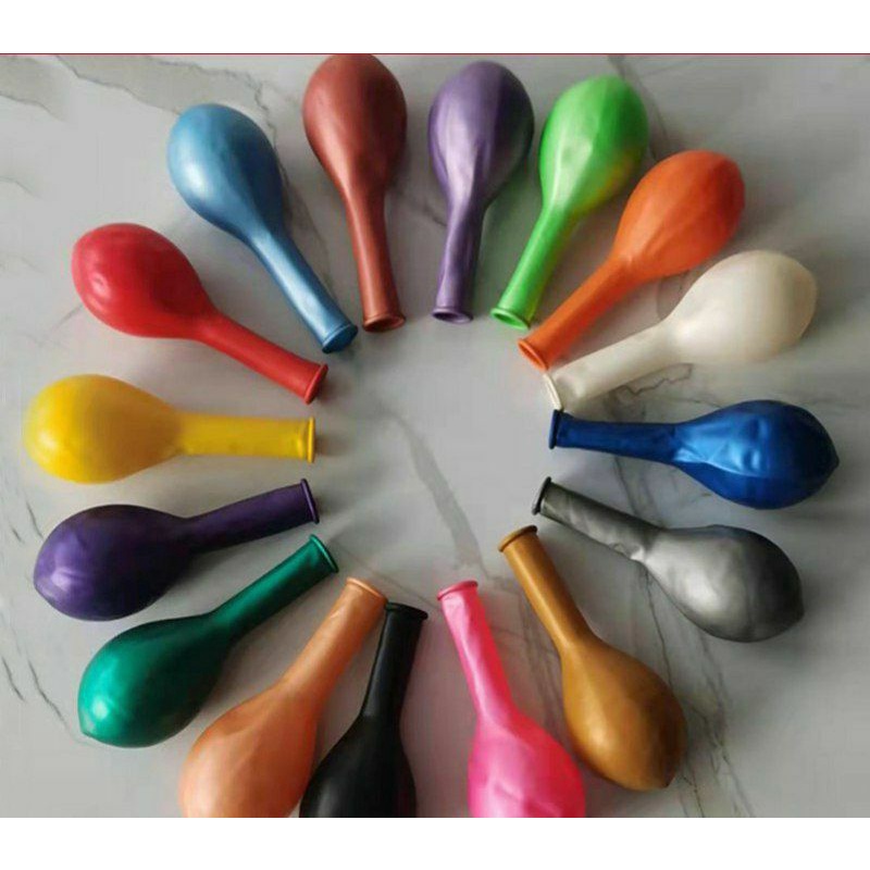 COD SM88 Balon Latex Metalik Balon Pesta Uk 12inch