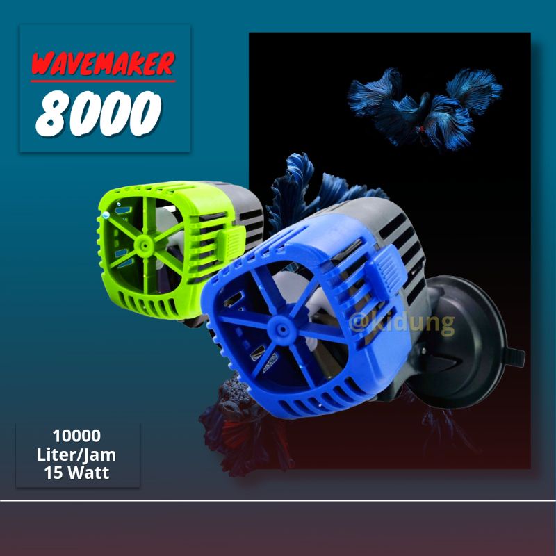 Wave Maker Aquarium Kolam Ikan 8000