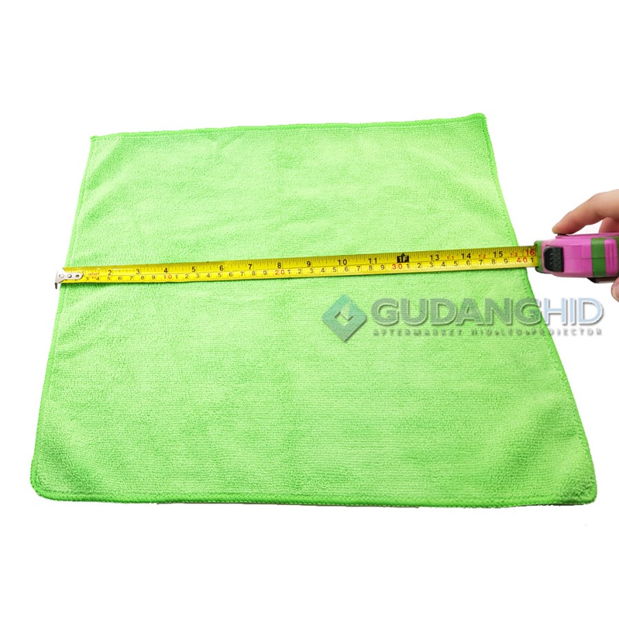 Kain Microfiber Tebal 350GSM Detailing 40x40cm Kualitas Premium